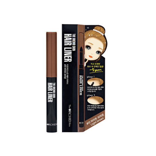 The ORCHID Skin Hair Liner No.01 Light Brown (0.9g)