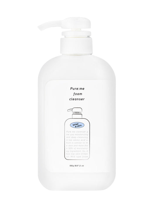 Whataskin Pure Me Foam Cleansing (500ml)