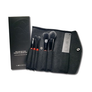 The ORCHID Skin Magnetic Make Up Brush Traveller Set